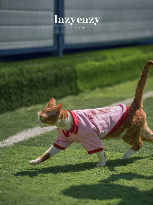 Retro Print Football Polo Jersey