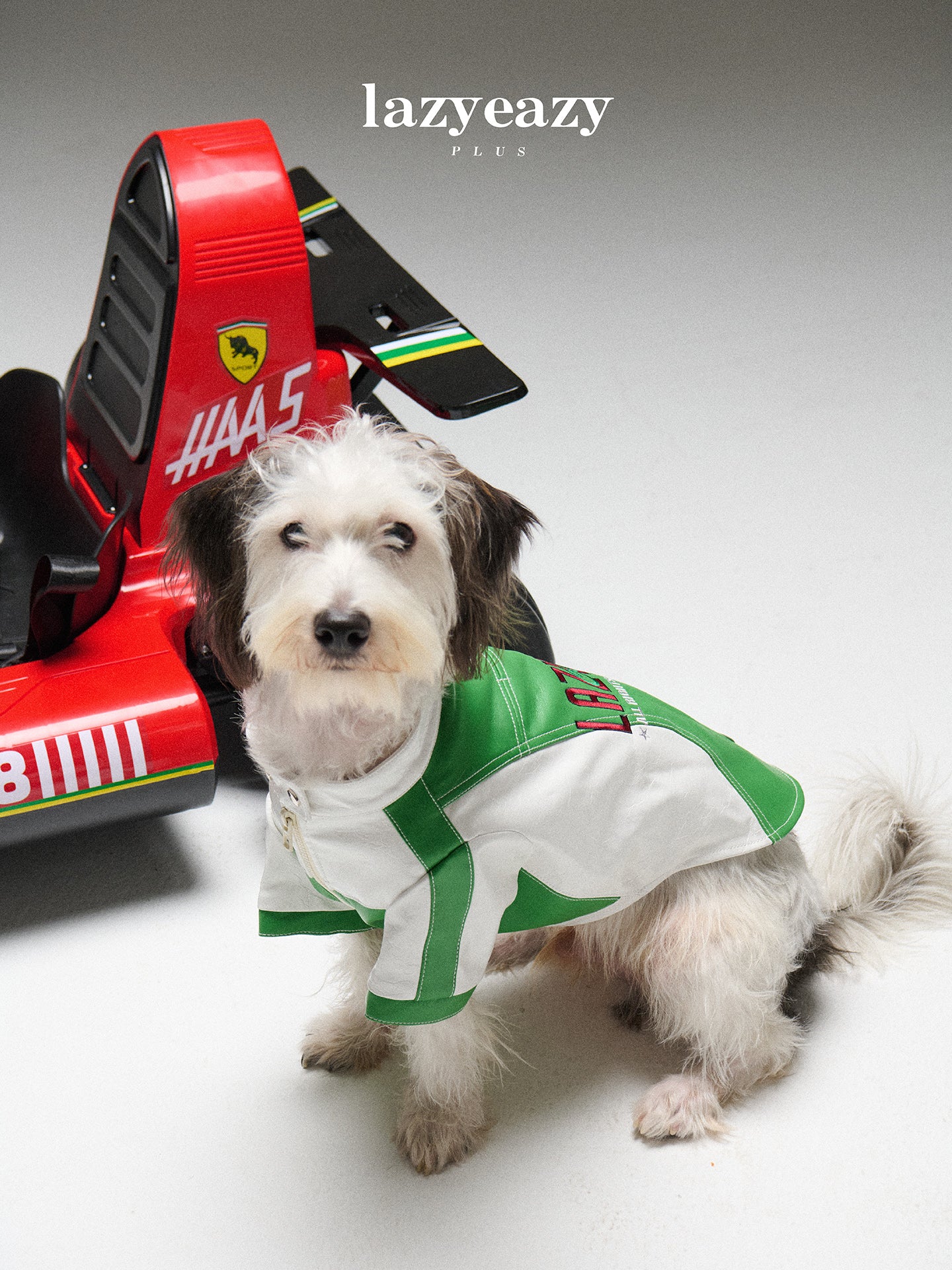 Retro Racing Embroidered PU Jacket