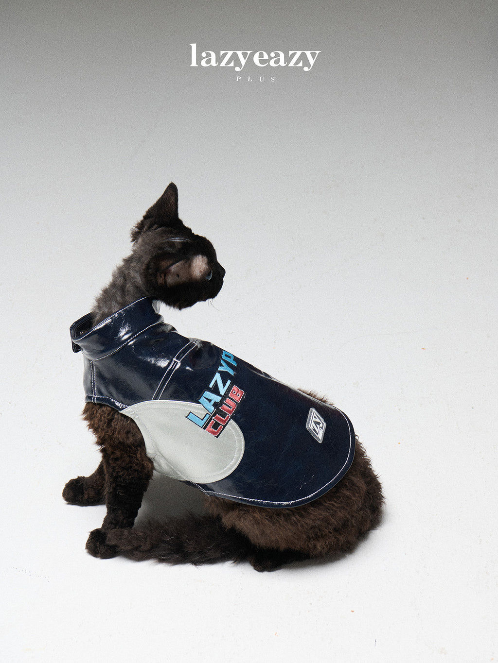 Retro Racing Embroidered PU Vest