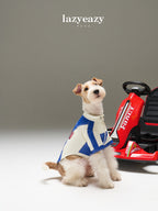 Retro Racing Embroidered PU Jacket
