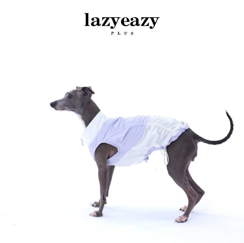 Color-Block Shirred UV Protection Jacket